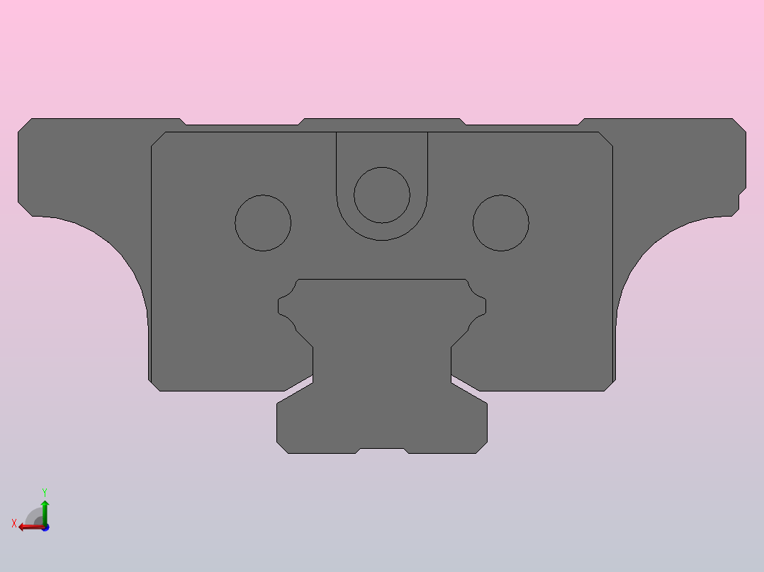 直线导轨滑块IAY21-24-380后视图