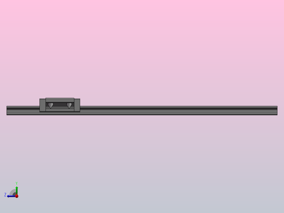 直线导轨滑块IAY21-24-380右视图