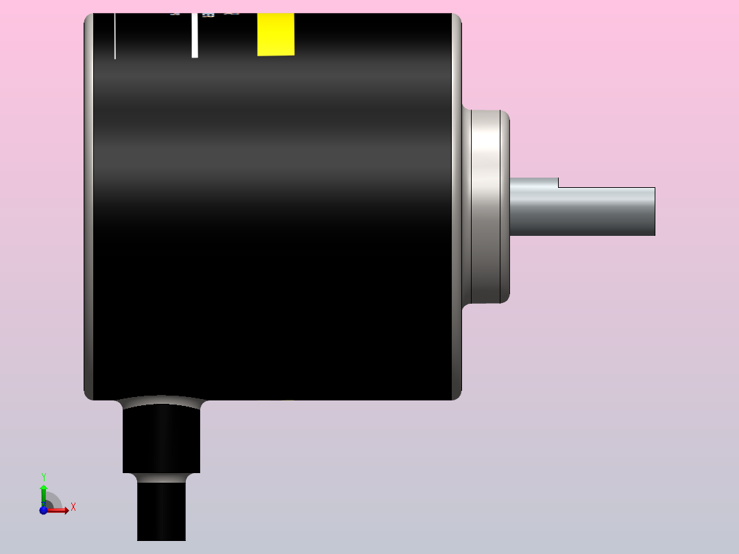 E6B2-CWZ5B旋转编码器-欧姆龙前视图
