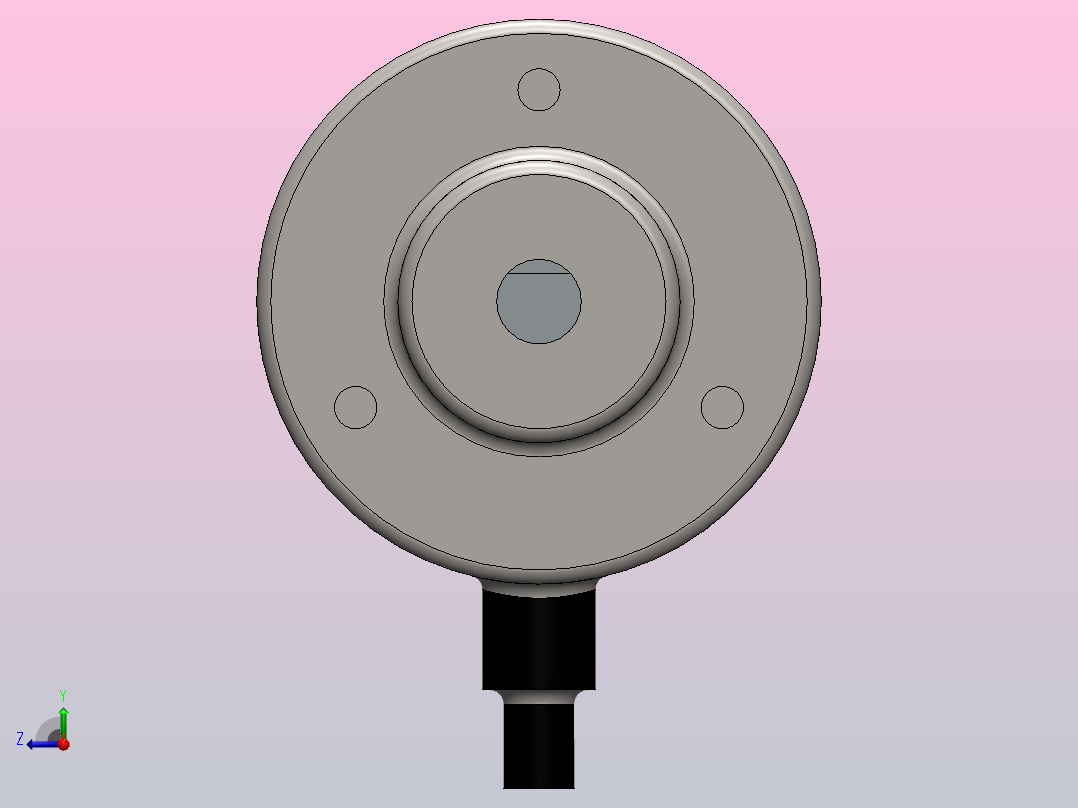 E6B2-CWZ5B旋转编码器-欧姆龙右视图