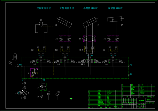 高空作业车结构及液压系统设计（SW+CAD+说明书）缩略图