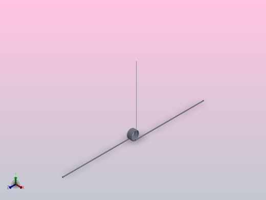 180度圆柱形扭转弹簧SCT180L-5-5-0.6