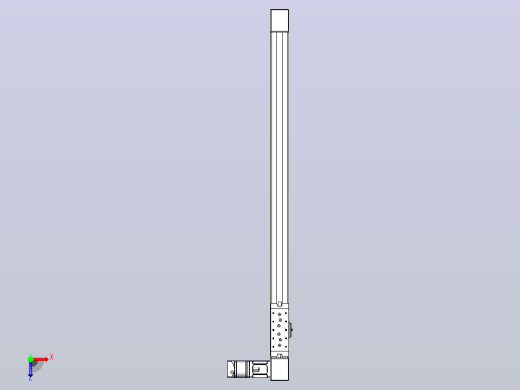 带式直线轴半闭式TPA-ONB-60-140-L950-DL-J60-N3俯视缩略图
