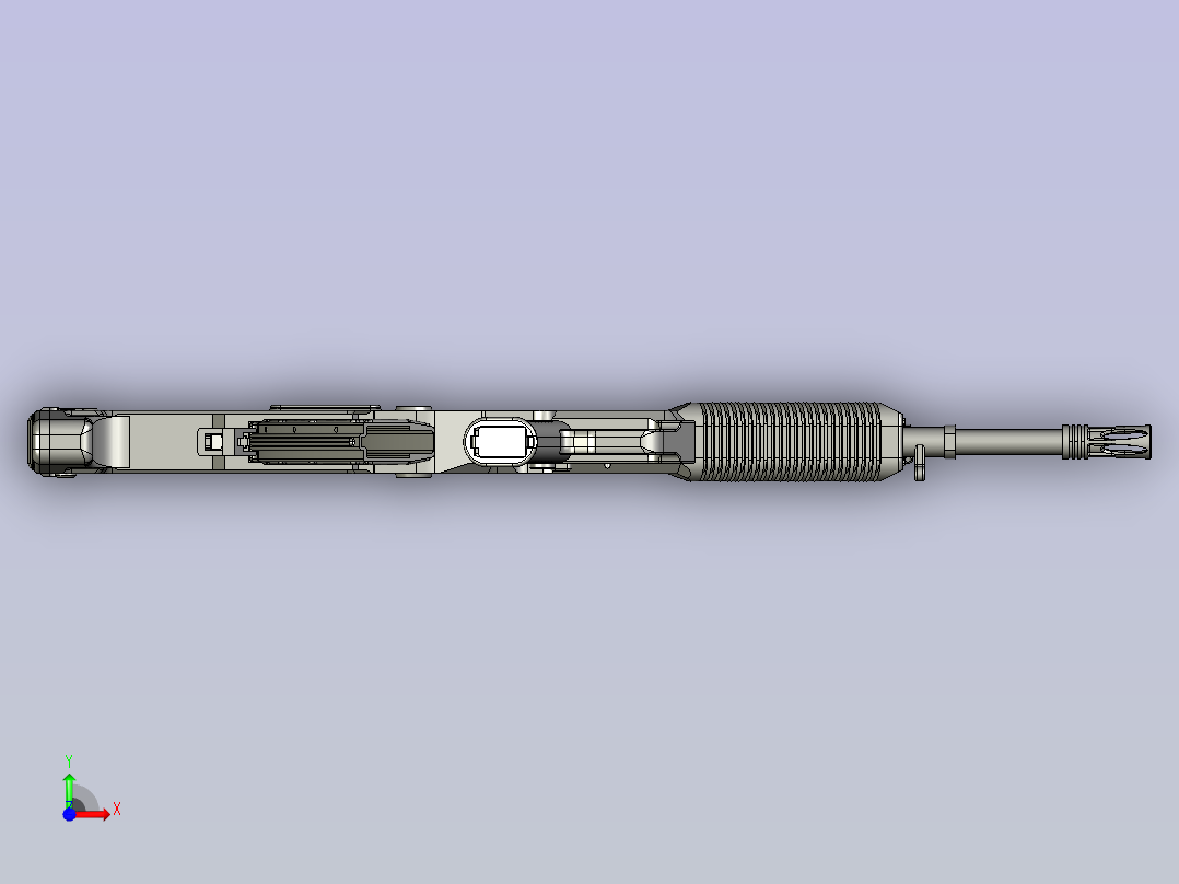 95-1抛壳模型前视图