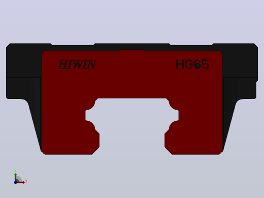 滑块HGW65CA（HIWIN）前视缩略图