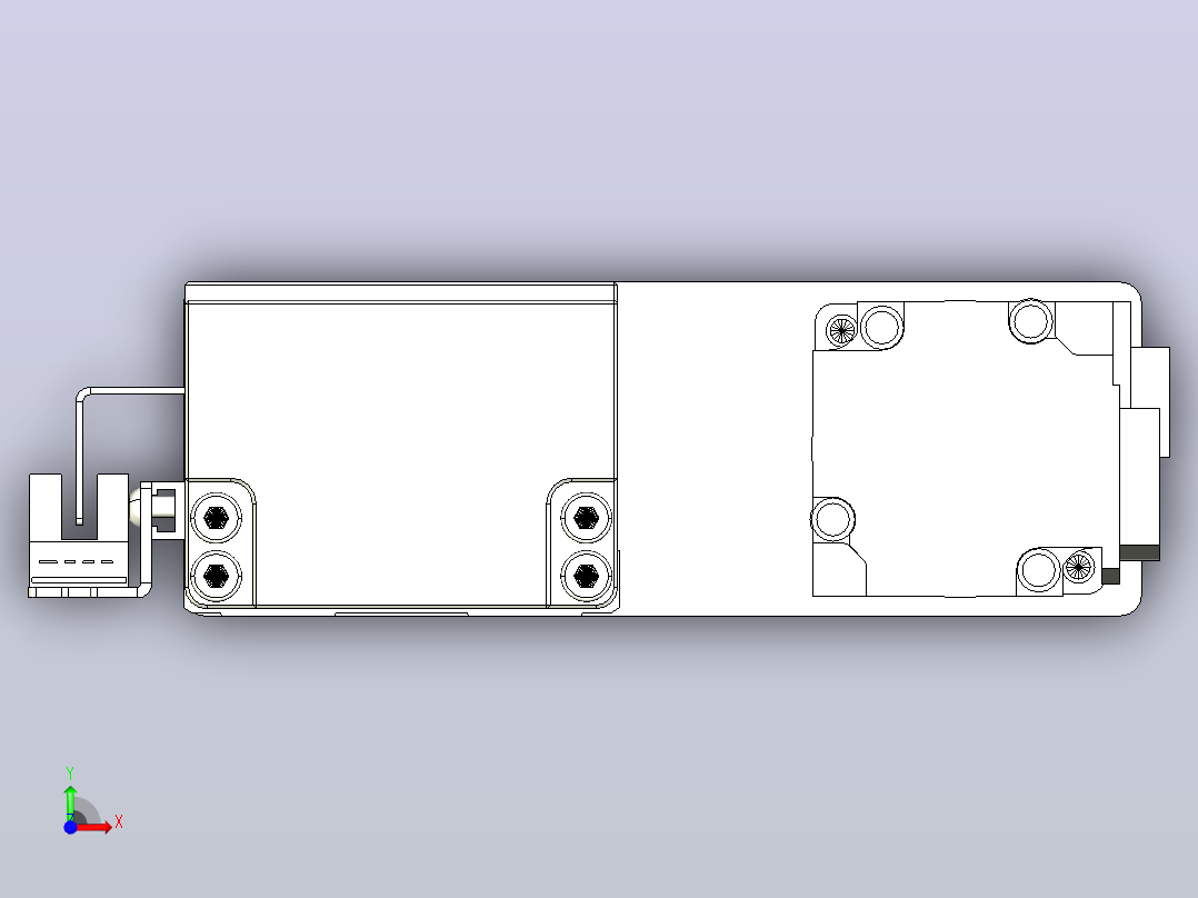 钢基模组TPA-KSR-6005C-300A1-MR-H1S2前视图