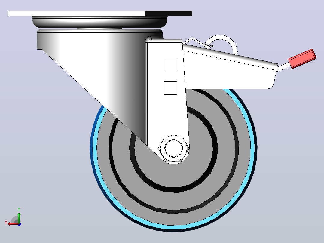 Wheel-5810665433DS-Swede-Wheel脚轮后视图