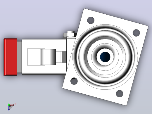 Wheel-5810665433DS-Swede-Wheel脚轮俯视缩略图