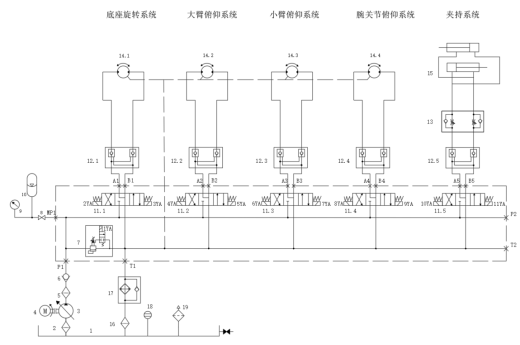 液压机器人结构及液压系统设计（SW+CAD+说明书）缩略图