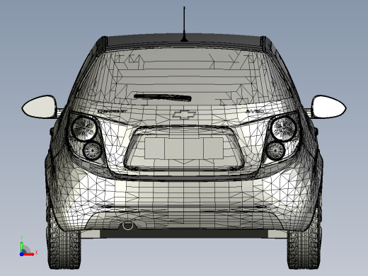 Chevrolet Aveo Sonic RS 前视缩略图