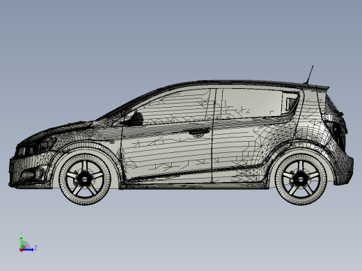 Chevrolet Aveo Sonic RS 左视缩略图