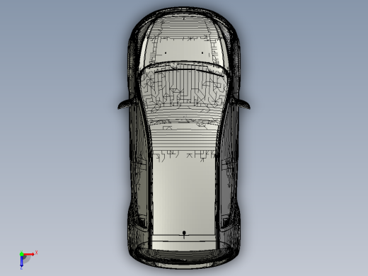 Chevrolet Aveo Sonic RS 俯视缩略图