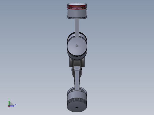solidworks 星型引擎左视缩略图