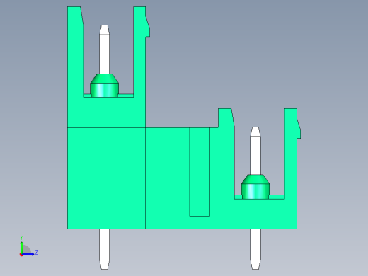 DEGSON 2EDG 系列 5.0mm 可插拔接线端子组-2EDGVT-5.0-10P-14-00AH左视缩略图