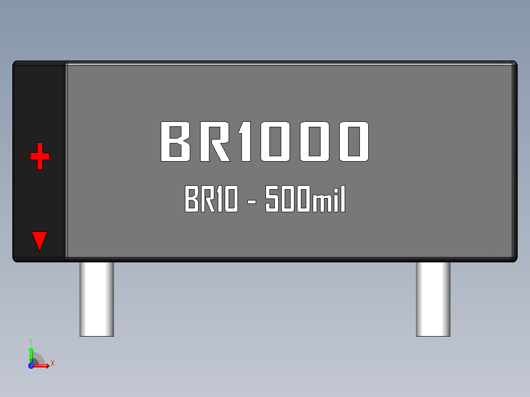 桥式整流器-BR10前视图