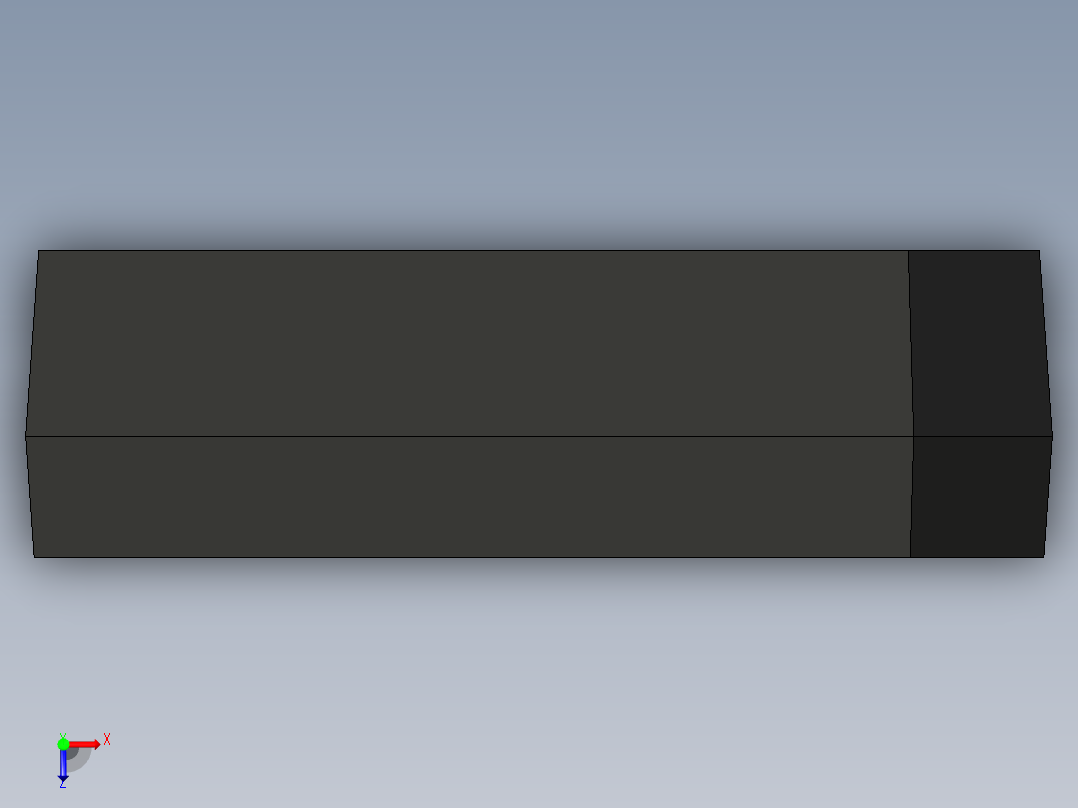 桥式整流器-KBU.STEP俯视图