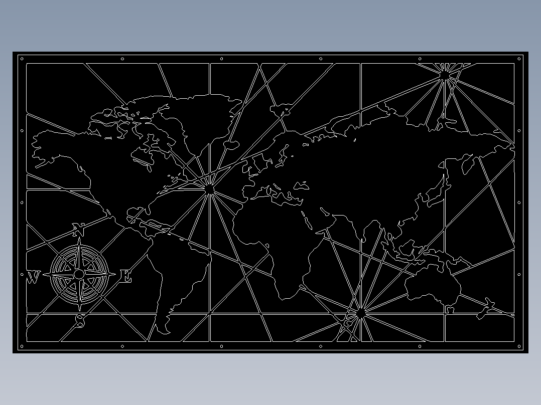 世界地区地球板块模型