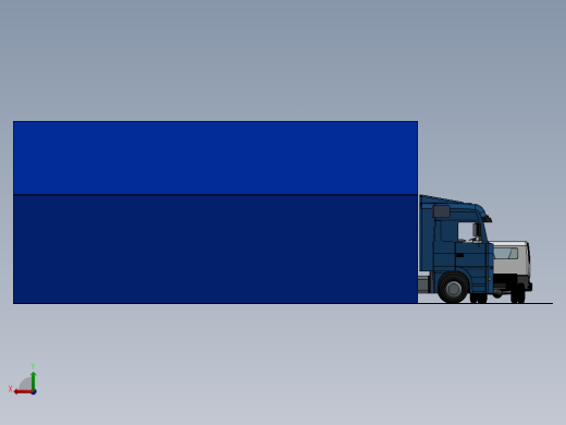 商用车停车场后视缩略图