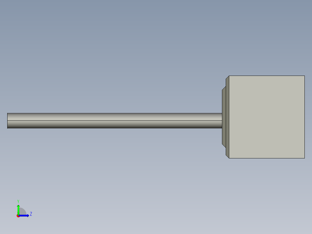 基恩士GT-75(P)_76(P)_connector1_kc图纸模型左视图