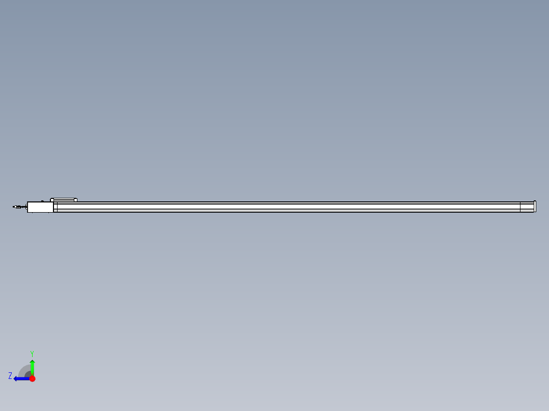 威洛博LB.GB同步带传动--欧规系列LB6A-L65-S2750-BL右视图