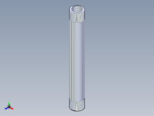 聚氯乙烯配件33-Sch80_Nipple_MPTxMPT_861-110_0.75in x 8in