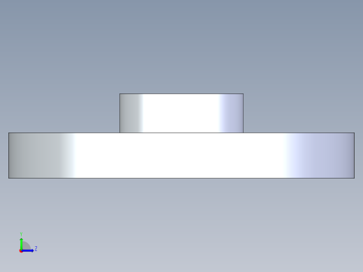 CPVC管件24-Sch80_Flange One-Piece_FPT_9852-007_0.75in左视缩略图