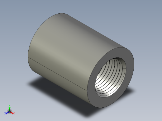 船舶管路系统SeaCor_FemaleAdapter_SxFPT_37J135005_0.5in正等轴测缩略图