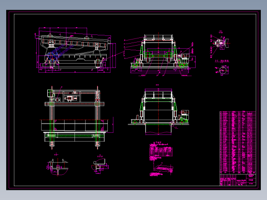 JS008-3175直线振动筛设计