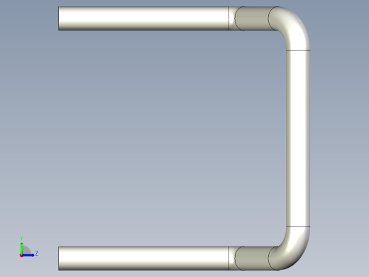取手(鋼材)AM-3D多系列多零件图纸模型左视缩略图