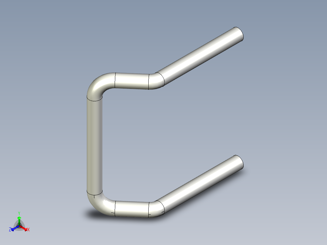 取手(鋼材)AM-3D多系列多零件图纸模型正等轴测图