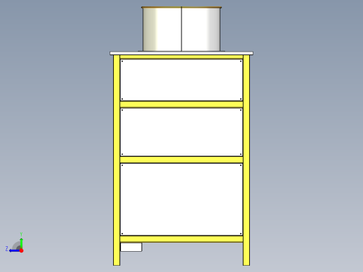压缩空气食品去皮机右视缩略图