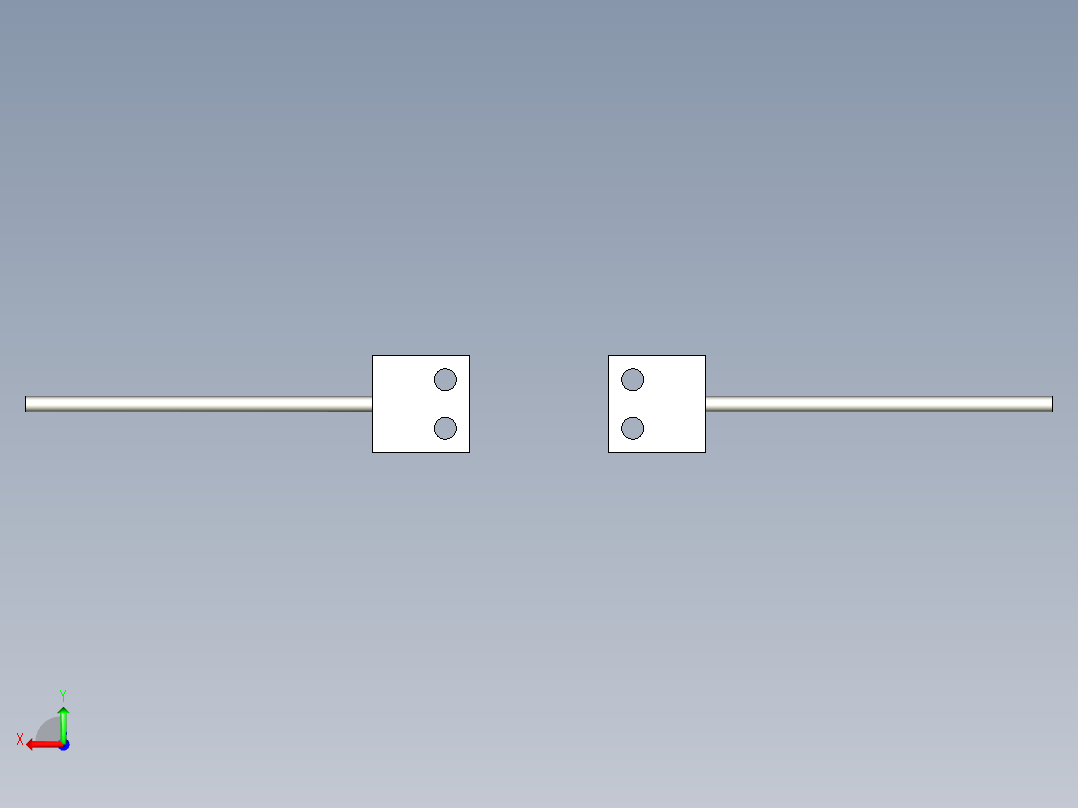 支架光纤_对射型FT-W11后视图