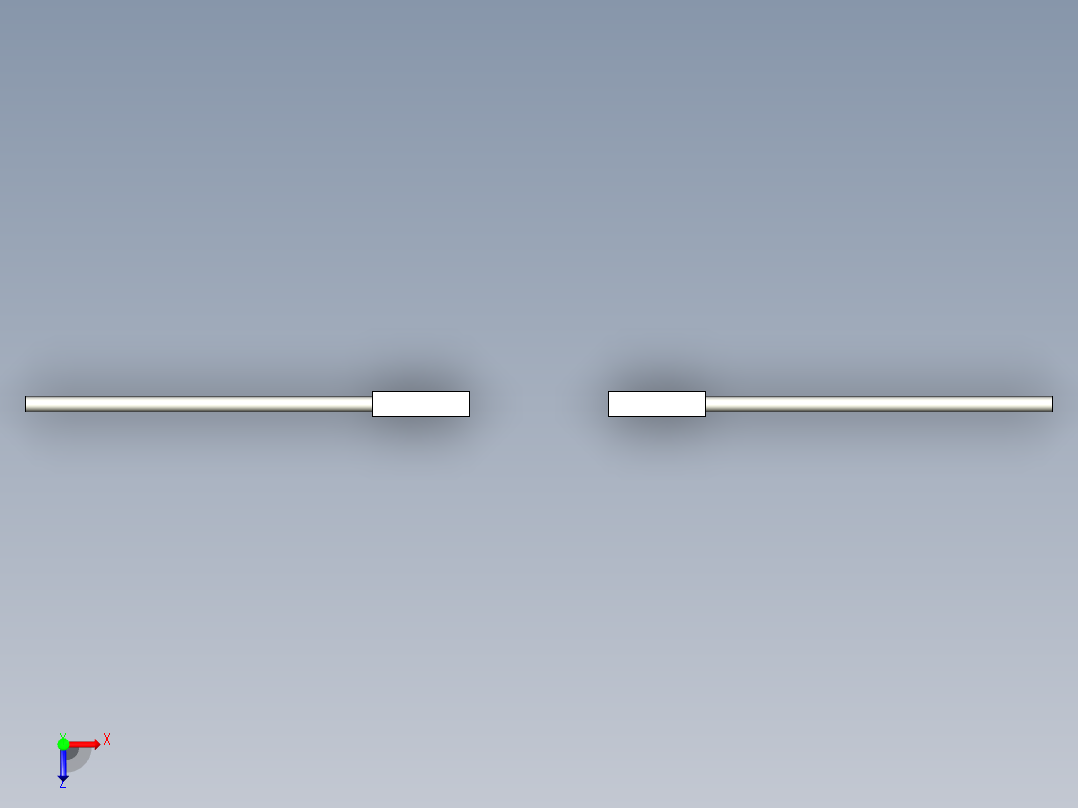支架光纤_对射型FT-W11俯视图