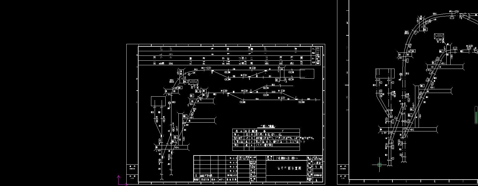 钢铁厂铁路施工图含路基完整CAD设计资料1307795