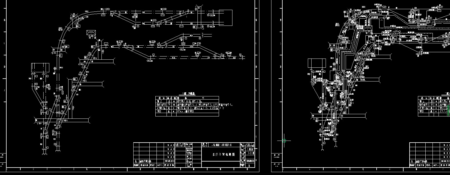 钢铁厂铁路施工图含路基完整CAD设计资料1307795