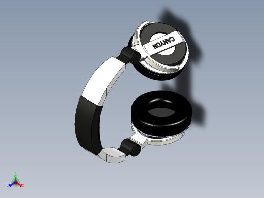 耳机3正等轴测缩略图