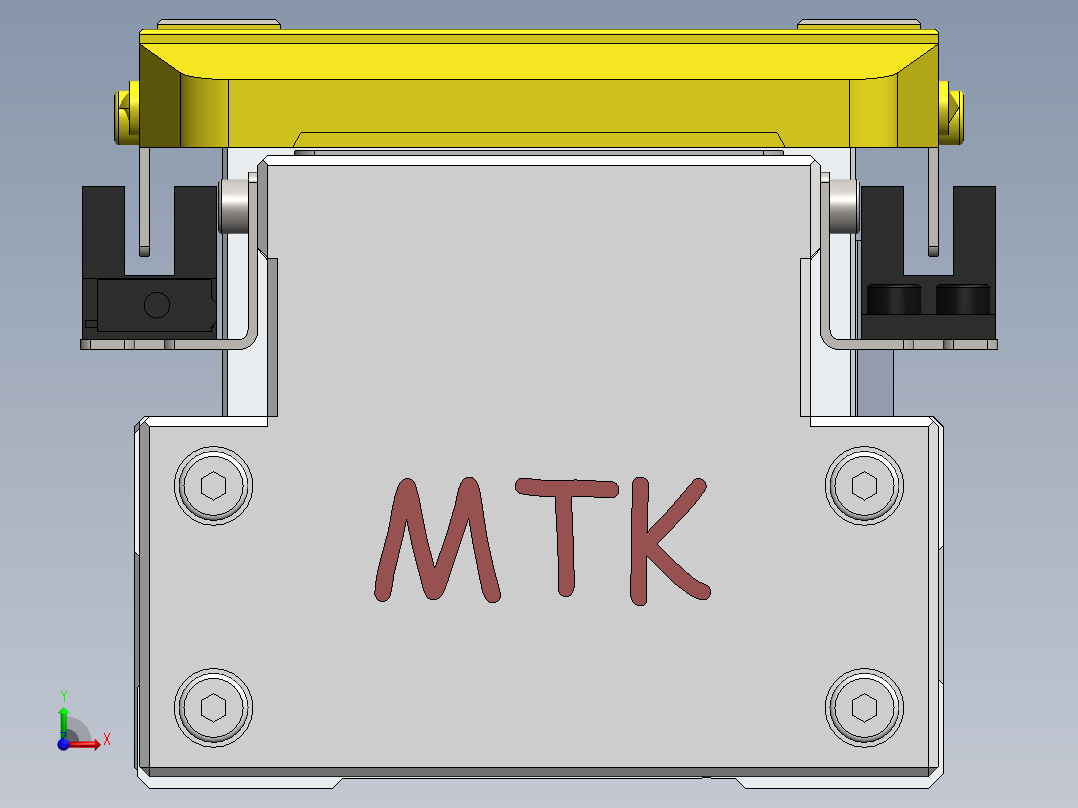 GTH内嵌丝杆全封闭GTH8-BC-400W前视图
