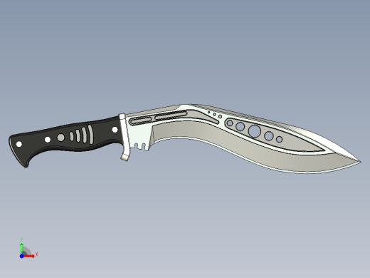 M48军刀前视缩略图