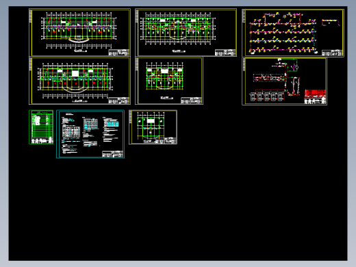 天津某六层综合办公楼空调施工图
