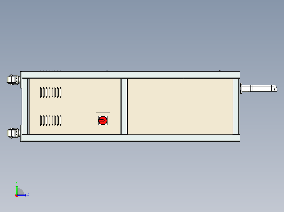 半导体穿刺step左视图