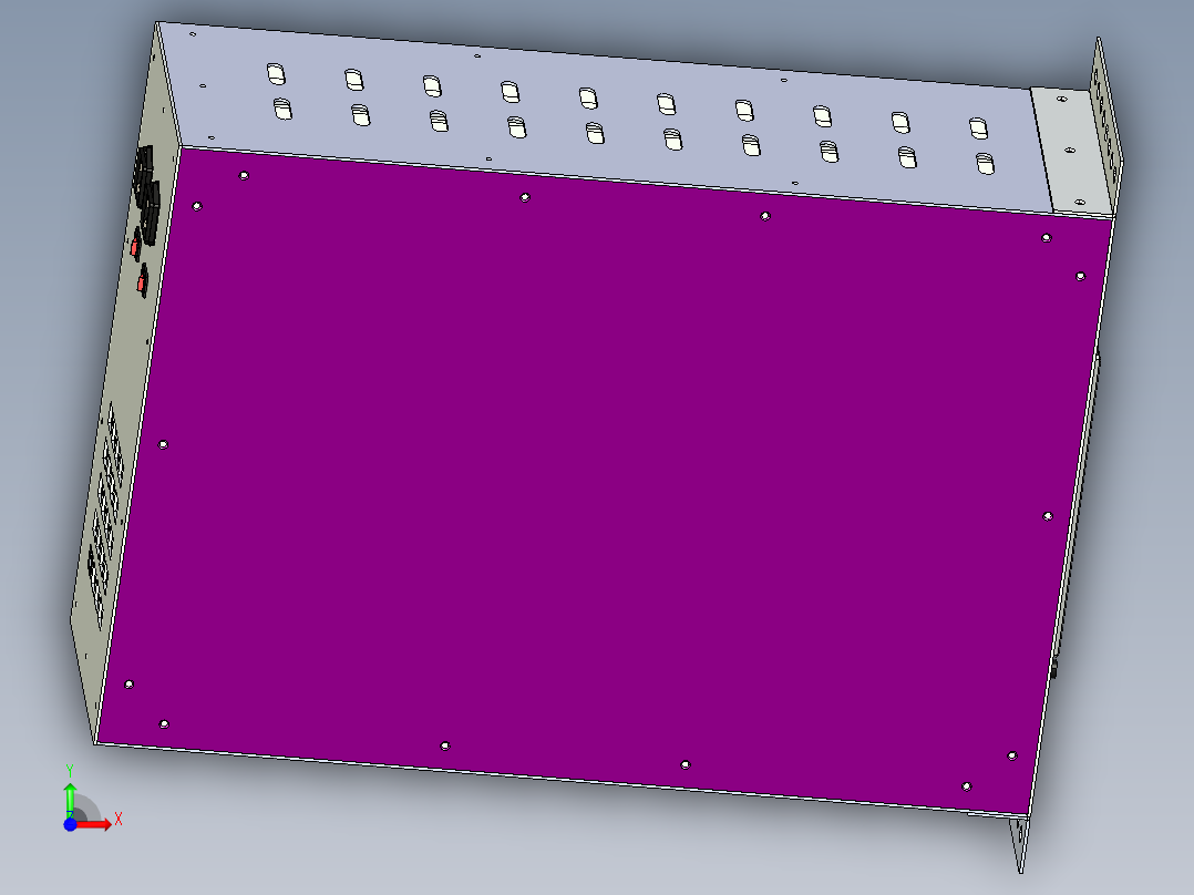 机架式3U服务器 PLC单元-包括组装图片前视图
