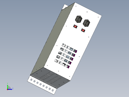 机架式3U服务器 PLC单元-包括组装图片左视缩略图