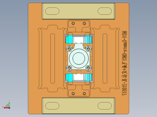 MD1-CAMERA小件CNC工装夹具三维模型-CNC1-210603后视缩略图