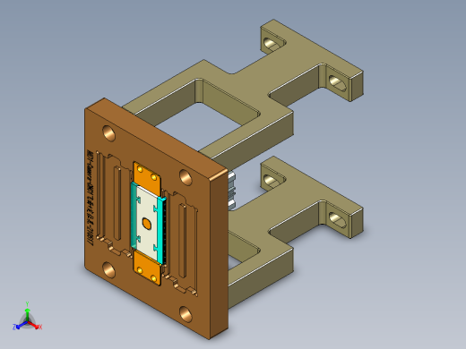 MD1-CAMERA小件CNC工装夹具三维模型-CNC1-210603正等轴测缩略图