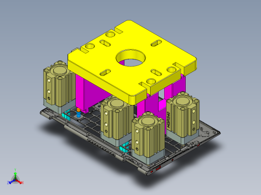 THINKPAD电脑键盘壳加工长边侧孔程序模型