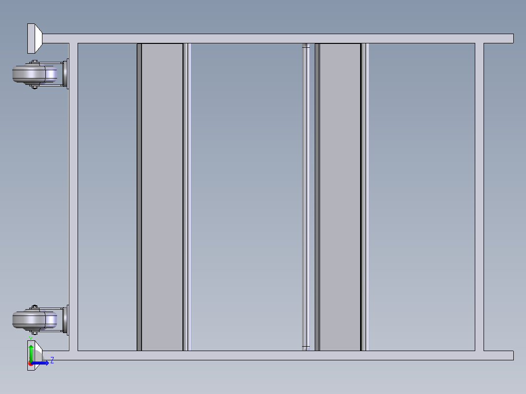 货架、佳成物流器具左视图