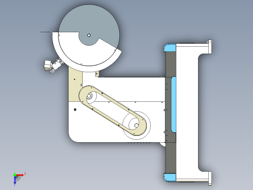 双动力浮动抛光机俯视缩略图