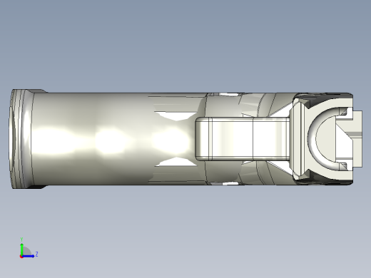 手枪左轮冲锋枪老式狙击步枪设计3D图纸pp43x-mk-ii-dd43-1-and-ss80-rails STP STL左视缩略图