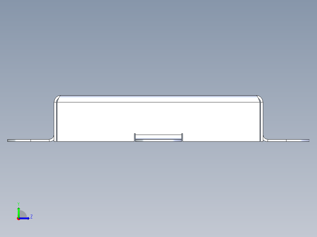 钣金练习-182左视图