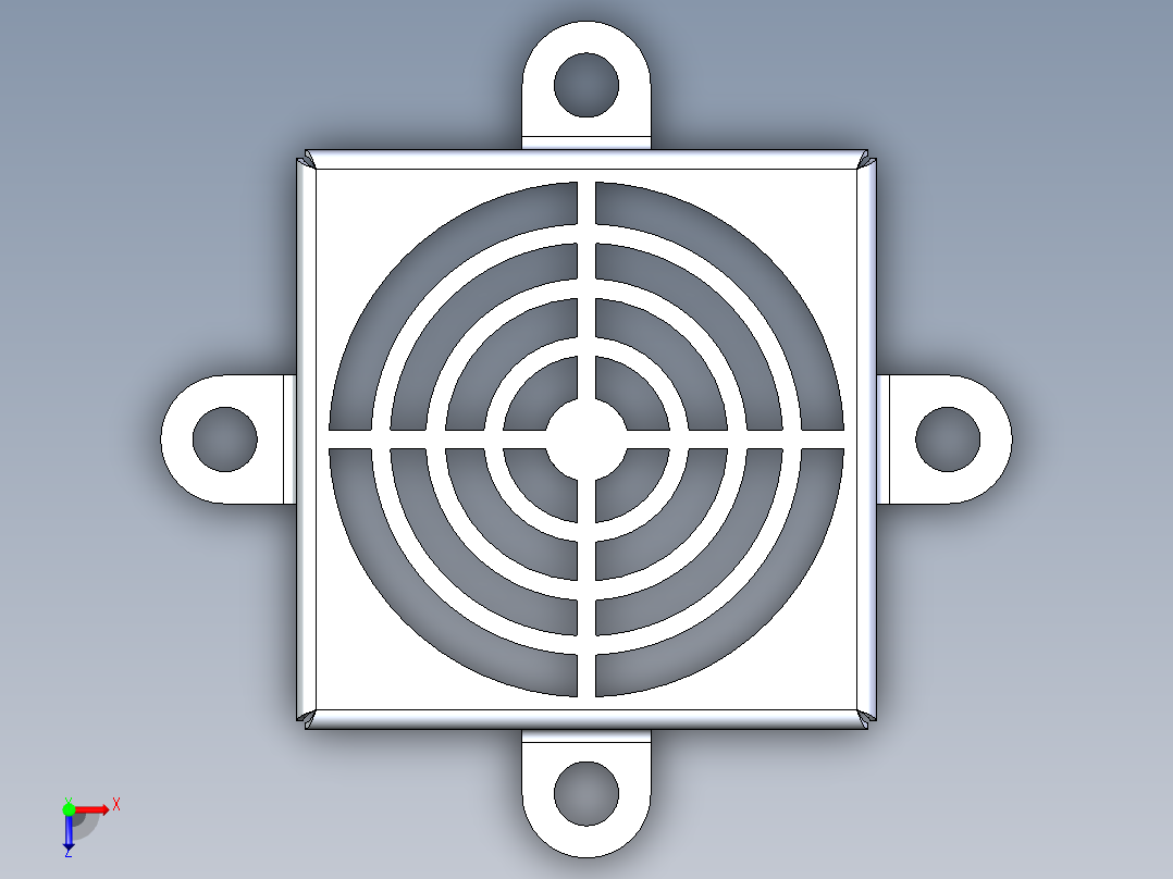 钣金练习-182俯视图